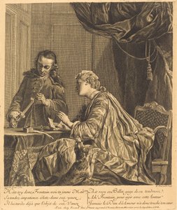 Vrouw die een brief verzegelt