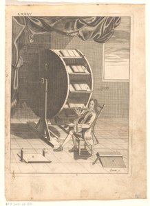 Boekenrad van Nicolas Grollier de Servière door Étienne Joseph Daudet