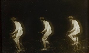 Man fietst door Etienne Jules Marey
