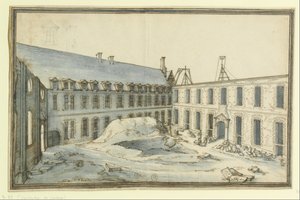 BouwCollègeLaFlèche2 door Etienne Martellange