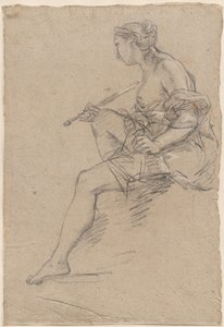 Studie voor een Allegorie van Schilderkunst