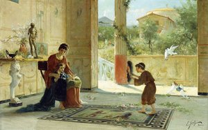 Een Verrassingsbezoeker door Ettore Forti
