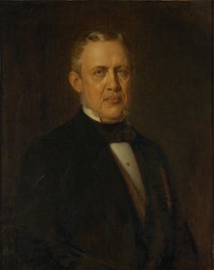 De voorzitter van het Hogerhuis, graaf Ferdinand Trauttmansdorff door Eugen Felix