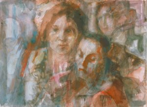 gezichten door Eugen Hoffmann