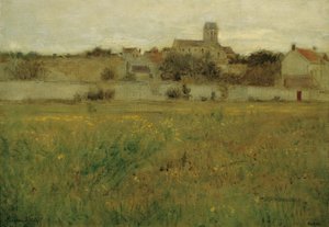 Gezicht op Auvers-sur-Oise
