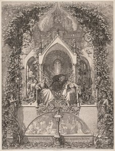 Briar Rose Dornröschen door Eugen Napoleon Neureuther