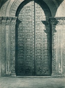 Deuren van de kathedraal van Monreale, Sicilië, Italië, 1927