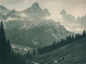 Pala Groep, San Martino di Castrozza, Dolomieten, Italië, 1927