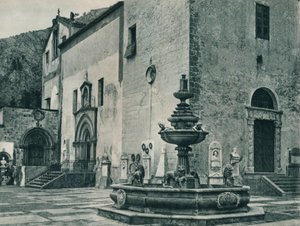 Openbare fontein, Palermo, Sicilië, Italië, 1927 door Eugen Poppel