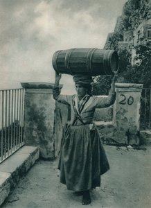 Waterdrager, Capri, Italië, 1927