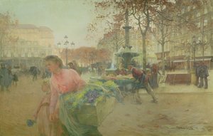 Place du Theatre Francais, in Parijs