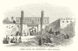 De Poort van Tabreez (gravure)