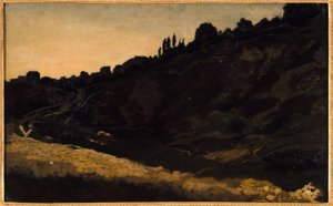 Uitzicht op Montmartre, circa 1848