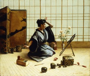 Het geisha-meisje, 1890