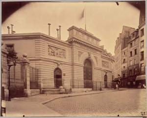 École polytechnique, Descartesstraat door Eugène Atget