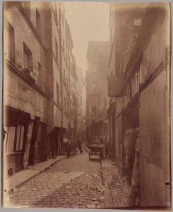 Rue de Venise door Eugène Atget