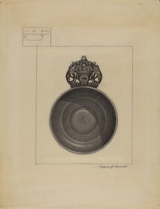 Pewter Porringer door Eugene Barrell