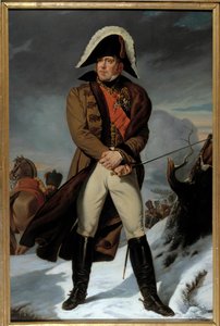 Portret van Michel Ney, Hertog van Elchingen, Prins van Moscova, Maarschalk van Frankrijk (detail) door Eugene Battaille