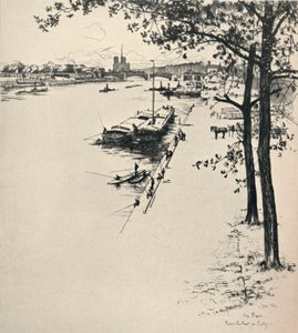 De Pont de Sully door Eugene Bejot