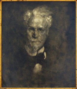 Portret van Henri Rochefort (1831-1913) door Eugène Carrière