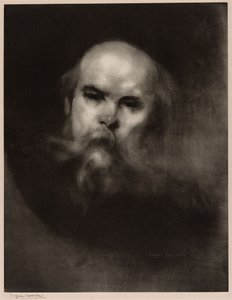 Portret van Paul Verlaine door Eugène Carrière