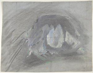 Ontwerp voor een Toneelset in de Opéra, Parijs