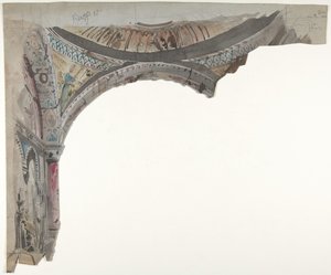 Ontwerp voor een decor in de Opéra, Parijs