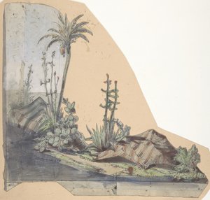Ontwerp voor een Toneelset in de Opéra, Parijs, 1830-1890