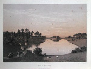 Het Bois de Boulogne uit 