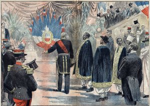 Viering van 14 juli, Parijs door Eugene Damblans