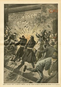 Illustratie van Eugene Damblans (1865-1945) in Le Pelerin door Eugene Damblans