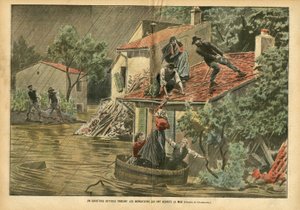 Illustratie van Eugene Damblans (1865-1945) in Le Pelerin door Eugene Damblans