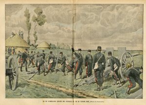 Illustratie van Eugene Damblans (1865-1945) in Le Pelerin door Eugene Damblans