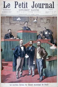 De nieuwe gemeenteraad van Parijs, 1900