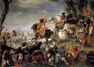 Oorlog van de Liga van Augsburg: Slag bij Marsaille gewonnen door de maarschalk van Nicolas Catinat de La Fauconerie op 4/10/1693