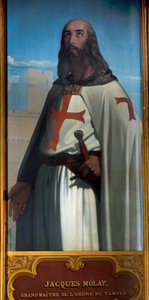 Portret van Jacques de Molay (ca. 1243-1314)