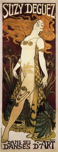 Suzy Deguez door Eugene Grasset