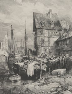 Interieur van een haven, 1833