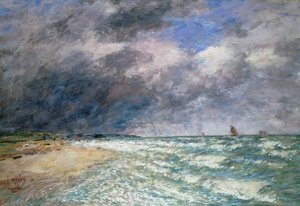 Boten op de monding van de Seine, 1880