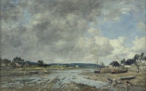 Landschap met wasvrouwen, 1873