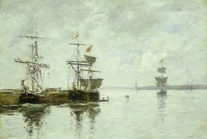 Havenscène, ca. 1880