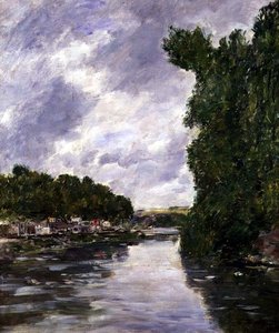 Rivier bij Abbeville