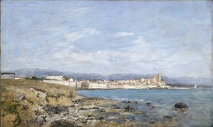 Uitzicht op Antibes, 1893