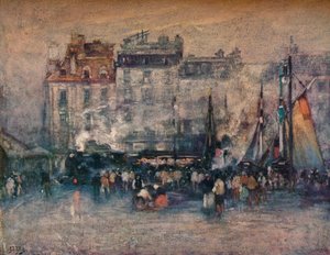 Le Depart Du Train De Marine, ca. 1907