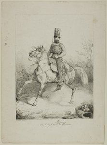 Moncey, Ex-kolonel van het 3e Huzarenregiment