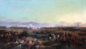 De Slag bij de Alma op 20 september 1854 door Eugene Louis Lami