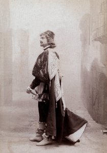 Franse komiek Dauvillier, ca. 1900, foto door Eugene Pirou door Eugene Pirou