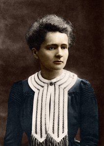 Portret van Marie Curie 1867-1934