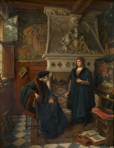 Erasmus en Quentin Matsys
