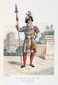 Gardes-du-Corps de Roi, Garde de la Manche door Eugene Titeux